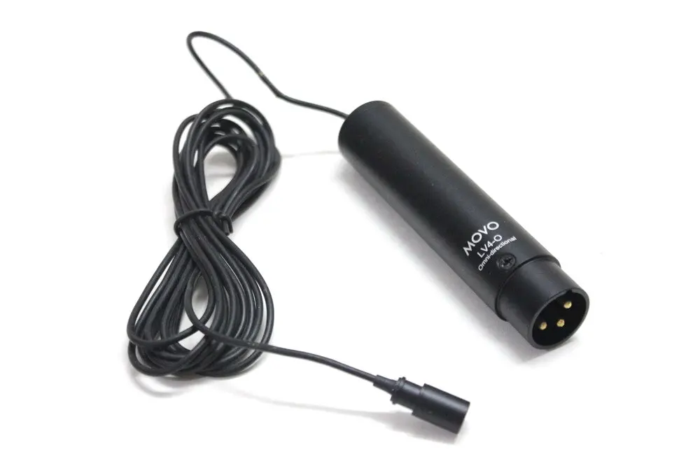 Cardióide para Música Streaming ao Vivo Gravações de Filmagem Phantom Power Lavalier Microfone Podcast Lv4-c Xlr - Image 4