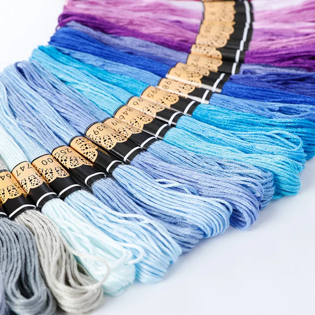 Multicolor Embroidery Thread 5