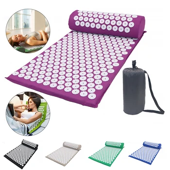 

Massager Cushion Massage Yoga Mat Acupressure Relieve Stress Back Body Pain Spike Mat Acupuncture Massage Yoga Mat High Quality
