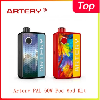 

Newest Artery PAL 60W Pod Mod Kit powered by 18650 battery & 3ml Cartridge All-in-one E-cig Vape Kit VS Pasito/VINCI