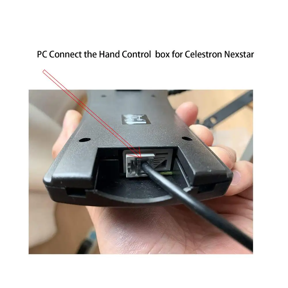Celestron NexStar 망원경 콘솔 업그레이드용 USB to RJ9 케이블
