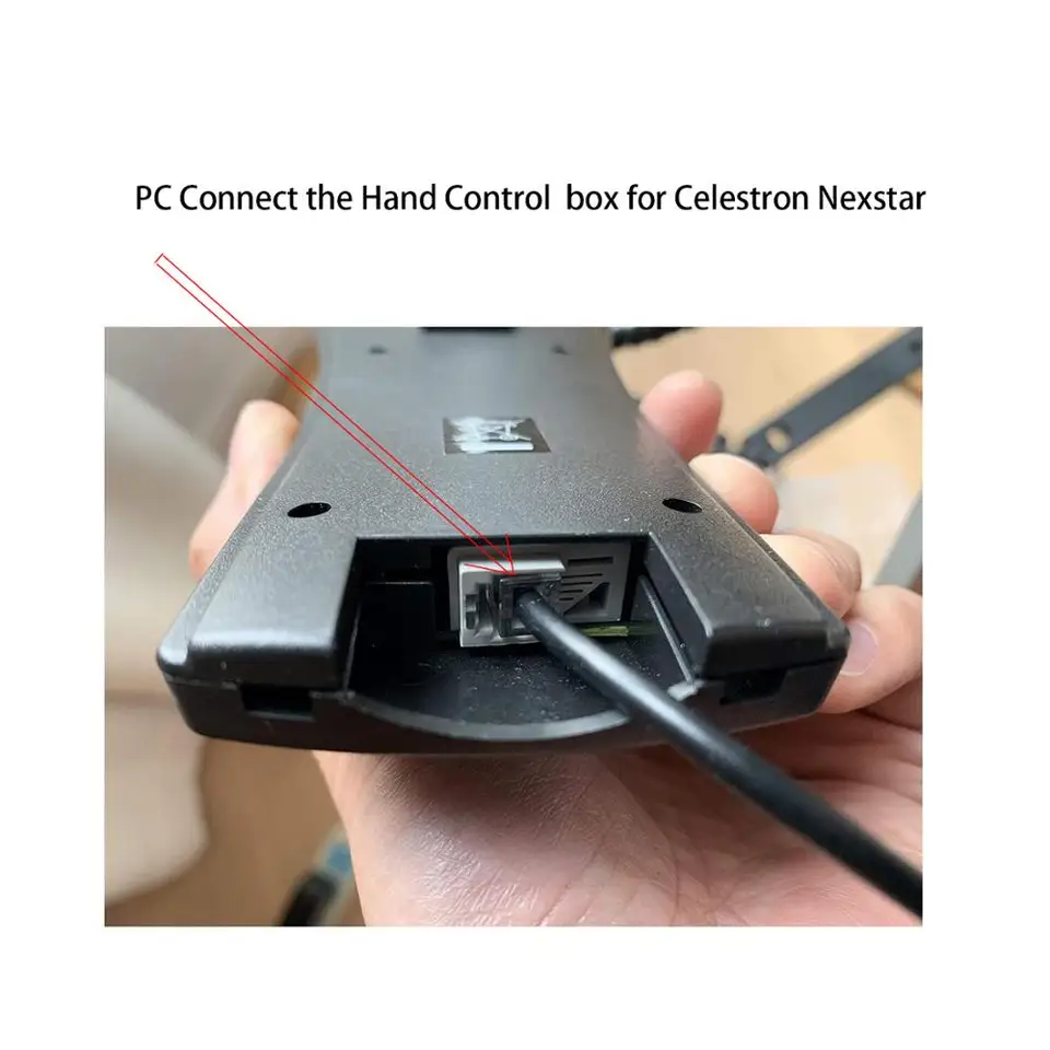 Cavo Adattatore USB To RJ9 Per Telescopi Celestron Nexstar EQ6 – Chip FTDI Genuino, 5 Metri, RS232