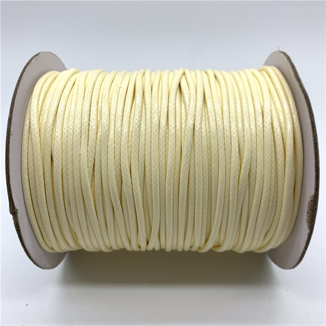 Waxed Cotton Cord Waxed Thread Cord String Strap Necklace Rope For Jewelry Making For Shamballa Bracelet