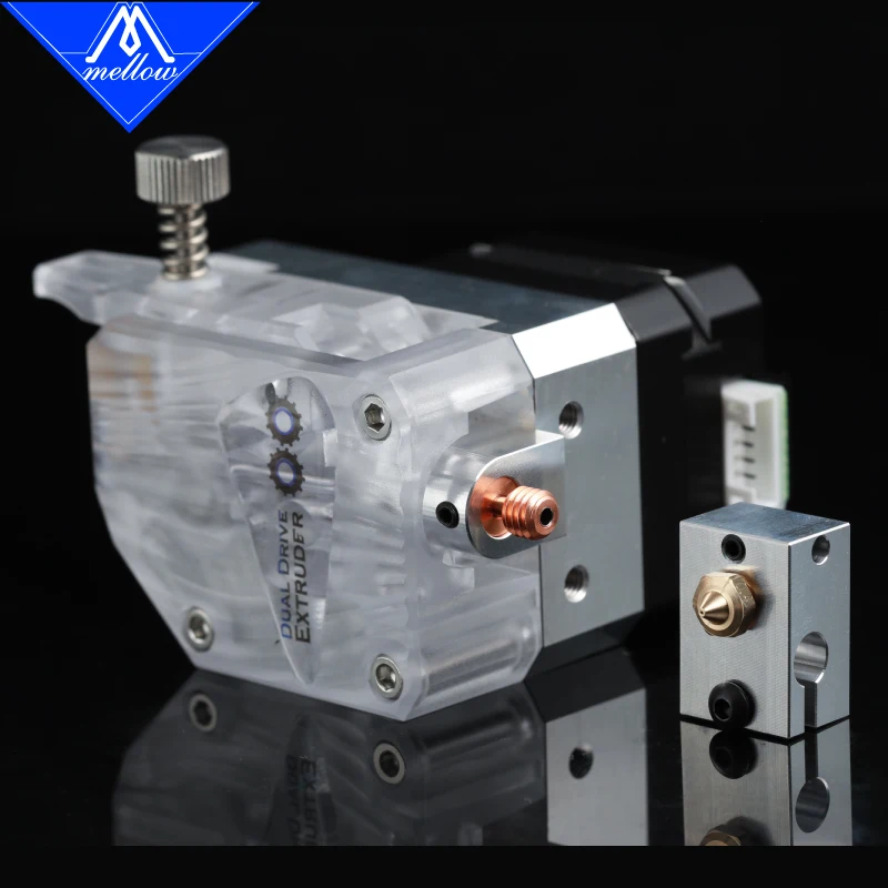Mellow 3d Peças da Impressora Extrusora W-ddg Refrigerado a Água para 1.75 Milímetros Ender J-cabeça Anet a8 Cr10 v6 Super Vulcão Bico Hotend - Imagem 5
