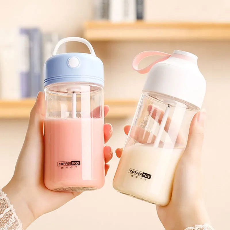 Herbalife-mezclador eléctrico de polvo de proteína de suero de leche, botella de agua deportiva para beber