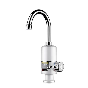 

3000W Water Heater Shower Instant White EU plug Water Heater Tap Tankless Kitchen Electric Faucet Instant 2 Kinds of Out Mode