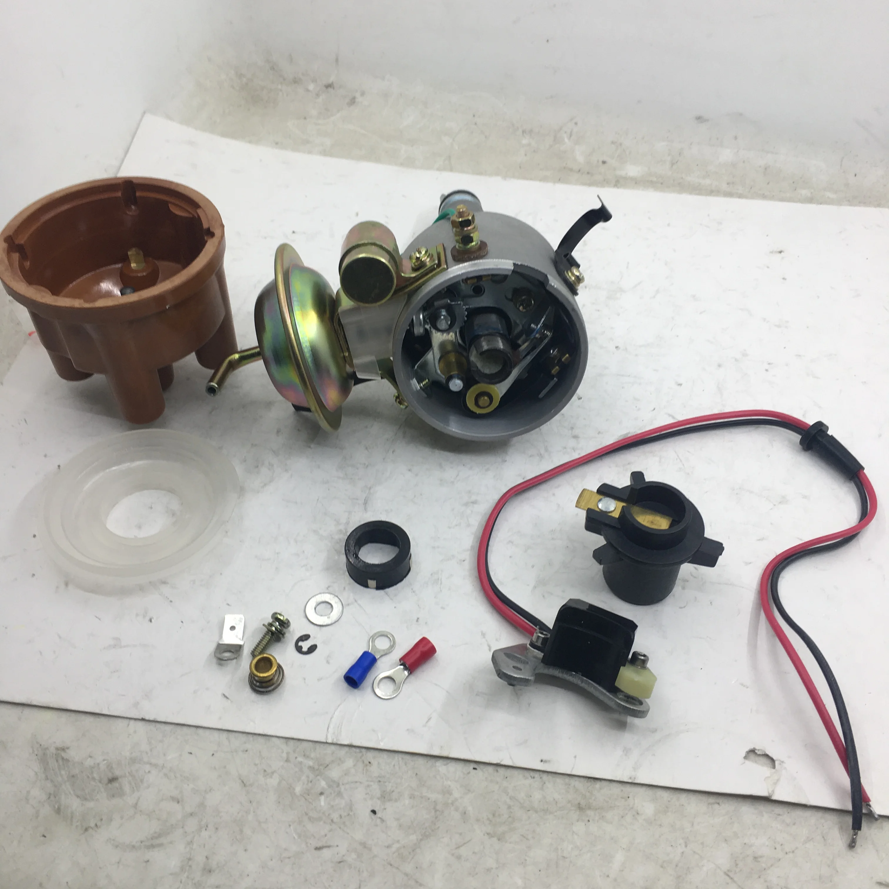 SherryBerg Distributor for RENAULT R4 R8 R10 R12 R15 Ignition 0.7-1.3L 1961-1992 Complete Point Distributor + Eelectronic Kit
