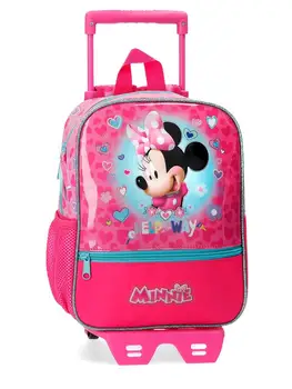 

Backpack 28cm with trolley Minnie Help