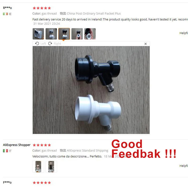 Premium Ball Lock Keg Connector Dispenser – Liquid/Gas Homebrew Tool with 1/4'' Swivel Nut