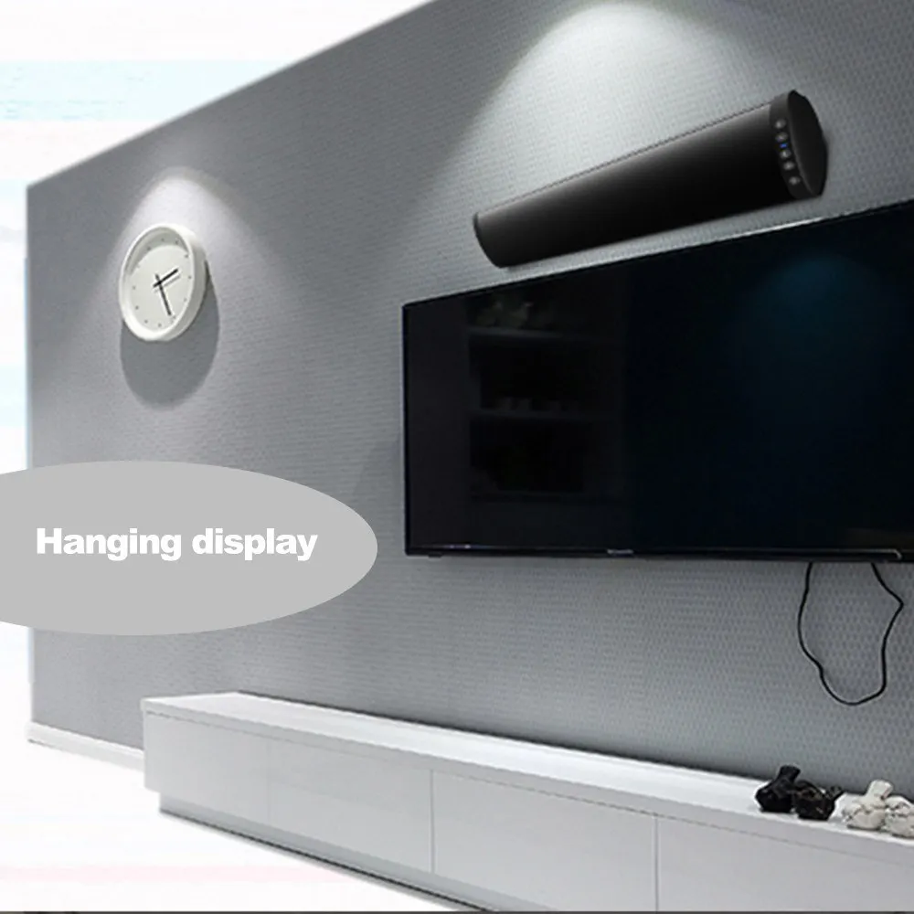 BS-41 TV Soundbar BT Speaker FM Radio Home Theater System Portable Wireless Music Boombox