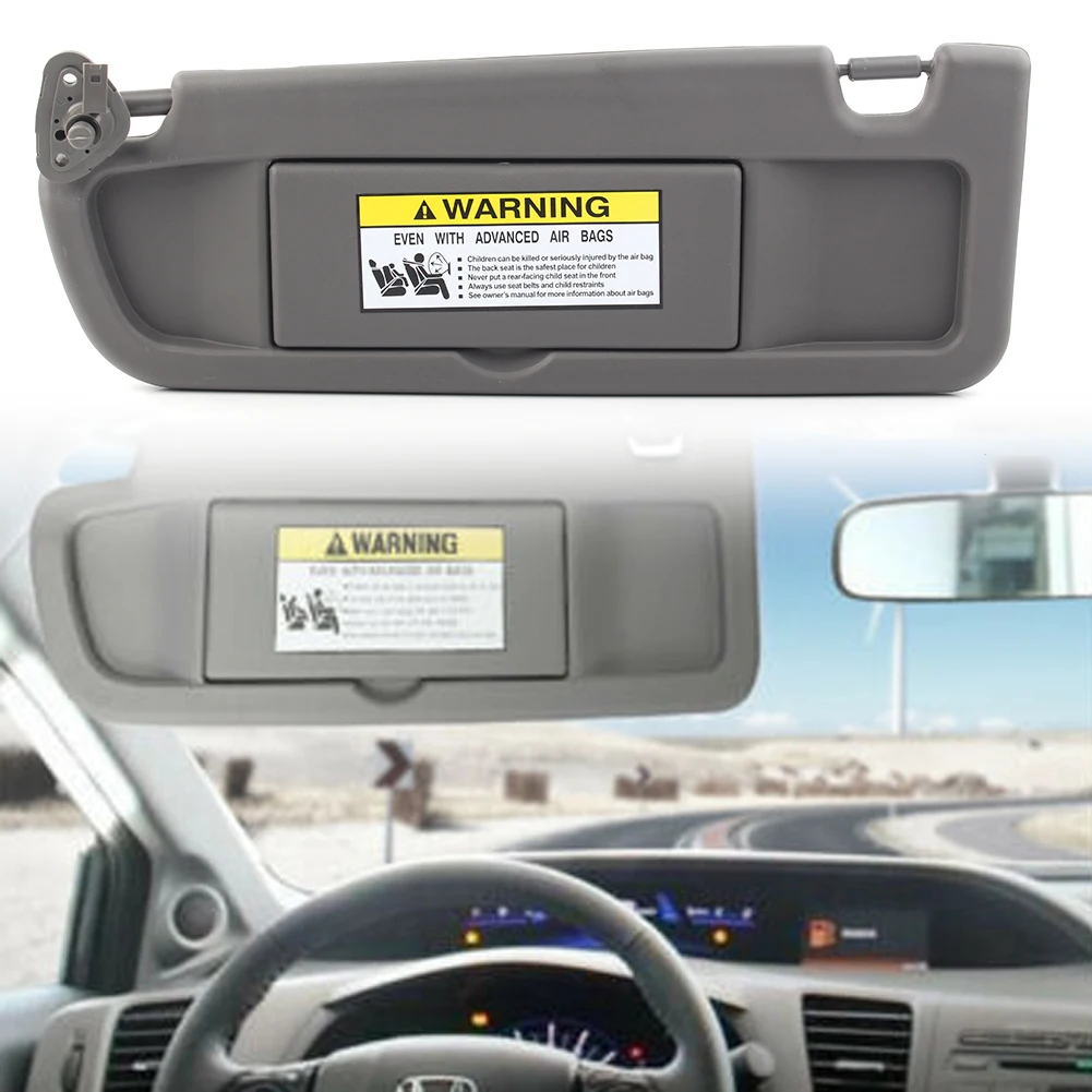 

Car Sunshade Shield Left Driver Side Sun Visor For Honda Civic Sedan Coupe 2006 2007 2008 2009 2010 2011 83280-SNA-A01ZA