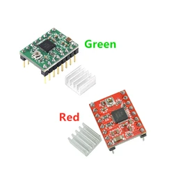 3D Printer Parts A4988 DRV8825 Stepper Motor Driver With Heat sink For SKR V1.3 1.4 GTR V1.0 RAMPS 1.4 1.6 MKS GEN V1.4 Board