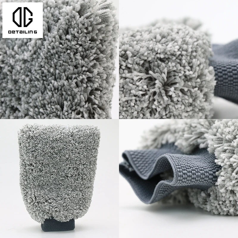 Soft Car Detailing Microfiber Wash mitt Auto Care Washing Glove For Car Cleaning