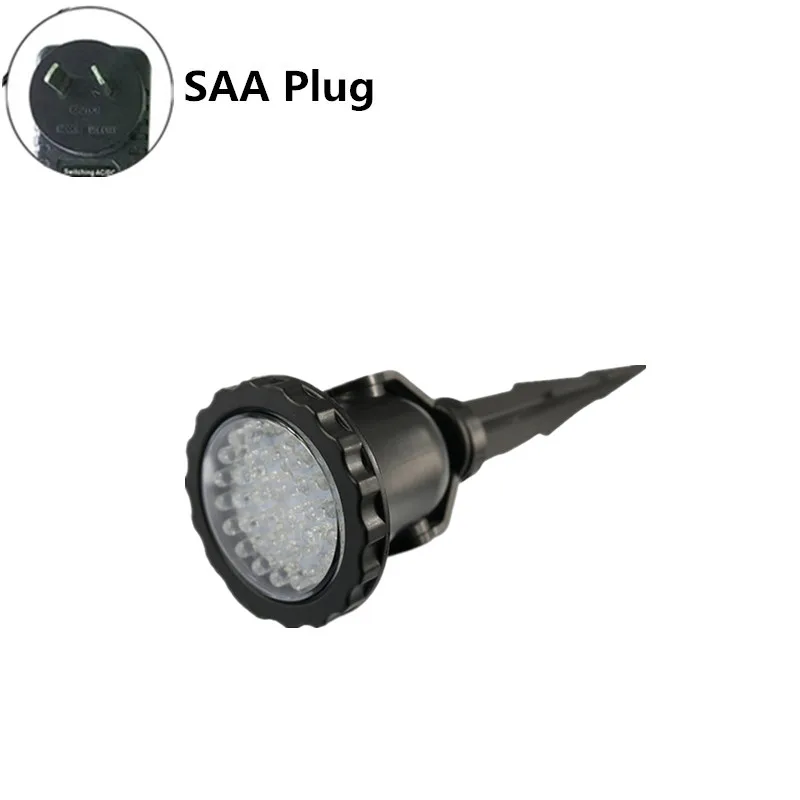 SAA Plug Гако пруд сад Точечный светильник с дистанционным управлением водонепроницаемый Foor декоративный светильник - Цвет: SAA Plug