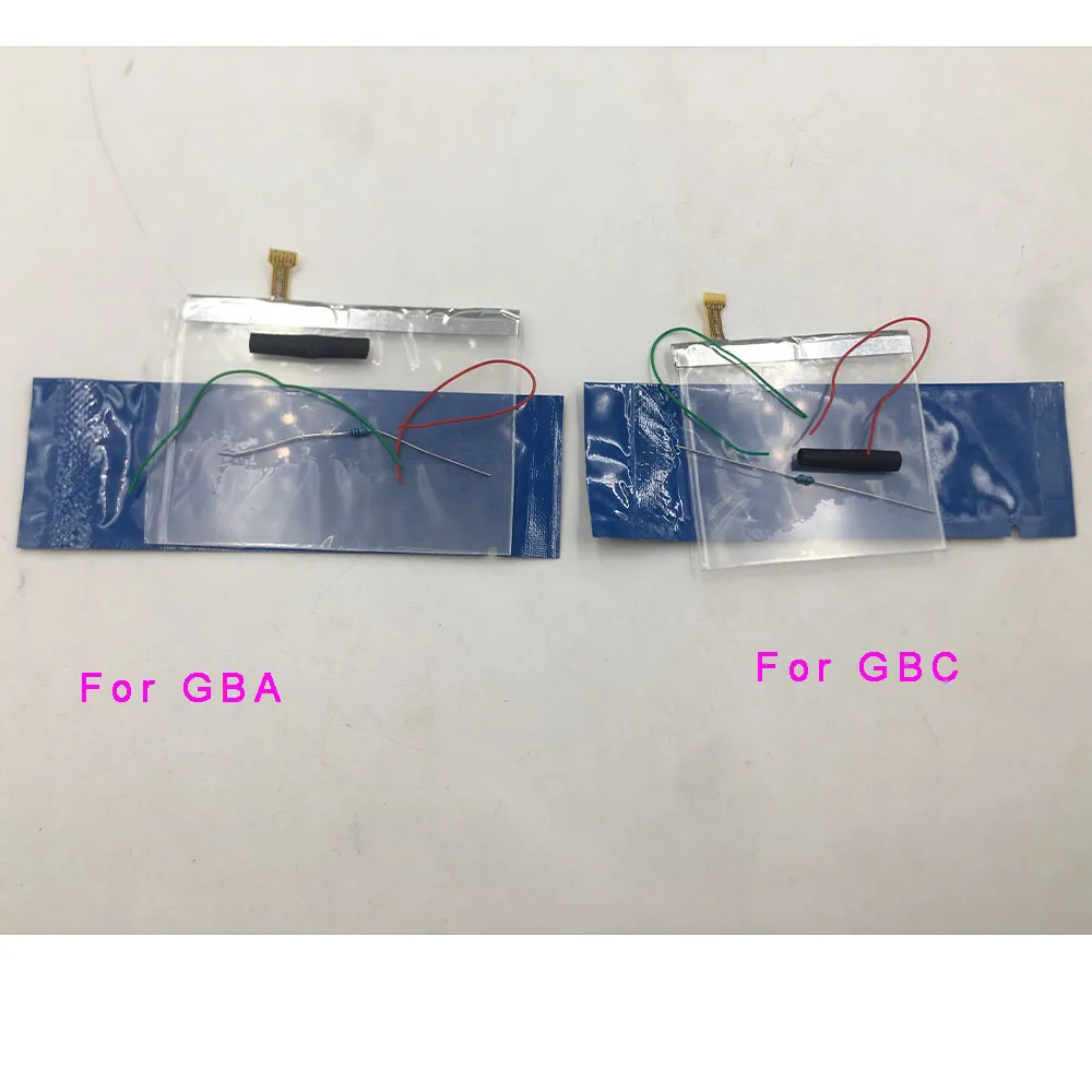 

10SETS For Nintendo Game Boy Color GBC Frontlit Frontlight Front Light HIghlit Mod Kit For Gameboy Advance GBA