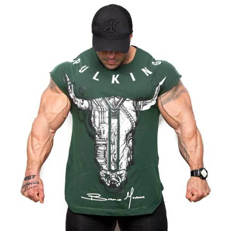 Mens tshirt Cotton sleeveless shirt Casual Fashion Gyms Fitness workout Male Tees Tops Summer Joggers Bodybuilding Clothing Mens tshirt Cotton sleeveless shirt Casual Fashion Gyms Fitness workout Male Tees Tops Summer Joggers Bodybuilding Clothing