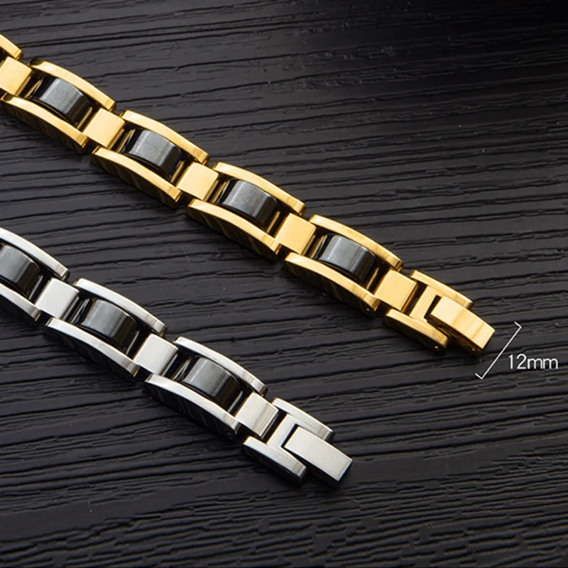 Blowin G Unique - Pulsera De Acero Inoxidable Con Imanes Para Hombre