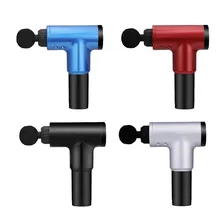 Меньше шума 1200-3300r/мин Электрический массажный пистолет для тела, фасции массажер, терапия, глубокая Вибрация для здоровья тела и расслабления мышц