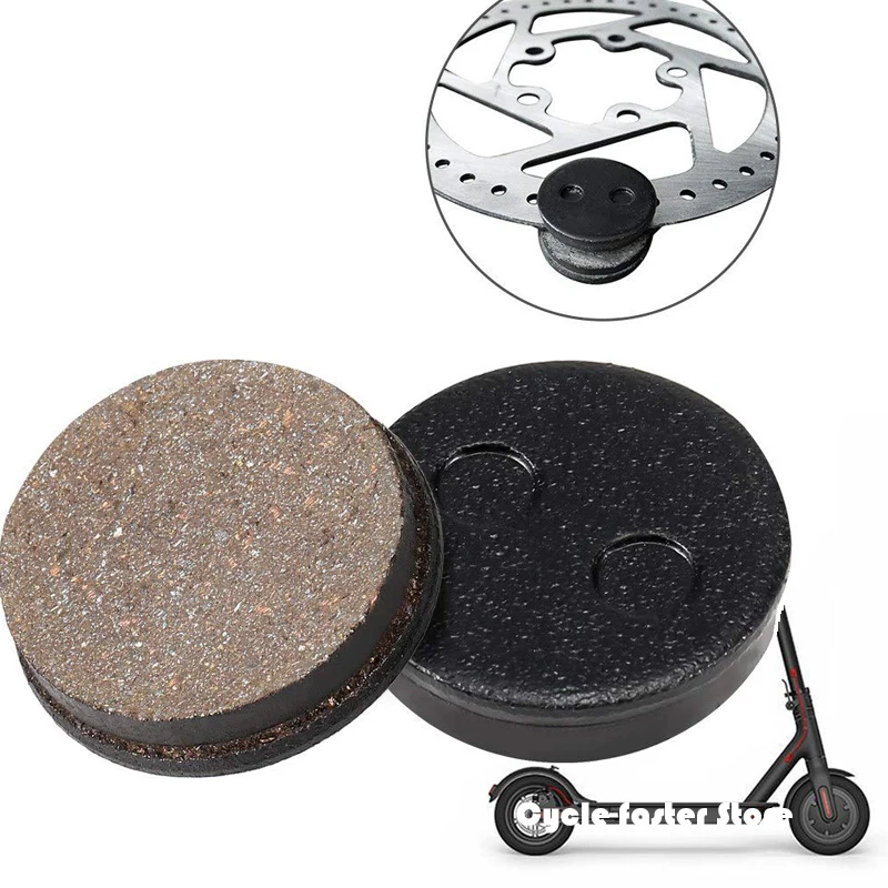 

2 Pcs MTB Metal Brake Pads Kit Rear Disc Brake Replacement for Xiaomi Mijia M365 Pro Parts Skateboard Scooter Accessories