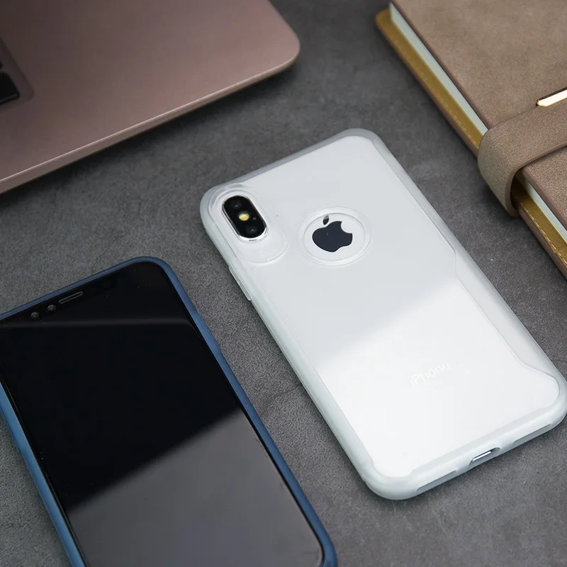 Shockproof Clear Phone Case for iPhone 7 8 6 6s plus x xsmax xr Phone Cover iphone 8 Plus case Armor Soft Cover Funda