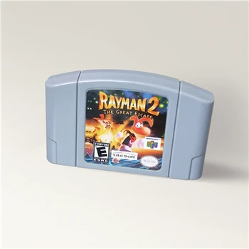 

Rayman 2 The Great Escape For 64 Bit Game Cartridge USA Version NTSC Format