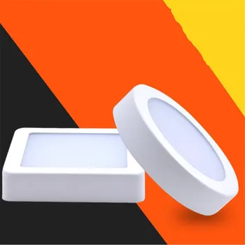 

Ultra-thin Surface Mounted Led Ceiling Light for Aisle Foyer Indoor Decor Round/Square 3/6/12w Led Down Light 2564