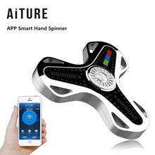 Умные пальцы с использованием освещения Spencer led и EDC код декомпрессии три руки Spencer led загрузка USB игрушки, Spencer