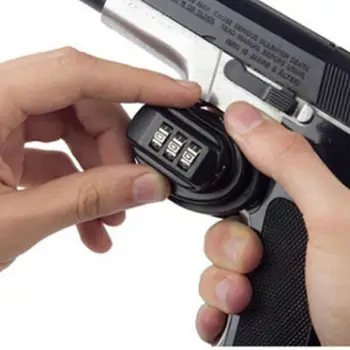

Outdoor Camping Hunting Firearms Anti-Fire Safety Trigger Targeting Password Lock For Glock Safety Pistol Lock Safety Hunting