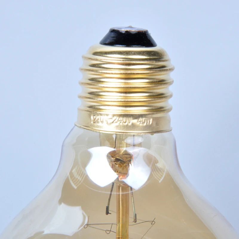 Ретро Edison led светильник лампочка E27 40 Вт G80 T45 A19 T300 T185 лампа накаливания ампулы лампы AC220-240V Винтаж Эдисон лампы