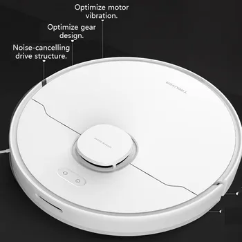 

TROUVER Finder Z-Generation LDS Sweeping Robot 1000rpm 2000Pa Dual-core Processor With 570mL Dust Box