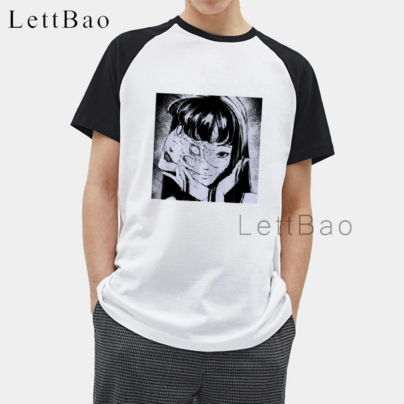 

Unisex Junji Ito T Shirt Men Japanese Anime Manga Japan Weeaboo Otaku Horror T-shirt Cotton Short Sleeve Vintage Tee Shirt Homme