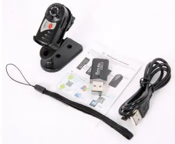 

50pcs Q7 WiFi IP Mini Camera IR Night Vision P2P Wireless Micro Cam Remote Control Video Espia Candid for iPhone Android