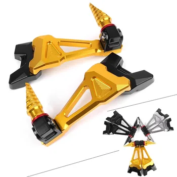 

For Yamaha YZF R6 YZF-R6 2006 2007 2008 2009 2010 2011 2012 2013 2014 2015 2016 Motorcycle Rear Footrest Foot Pegs Footpeg Set