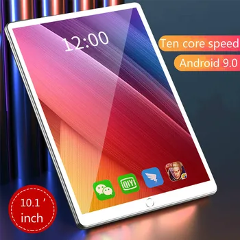 

2021 New Wifi Tablet 10.1 Inch Android 9.0 6GB RAM 128GB ROM HD Screen 5.0MP Camera 4G LTE Mobile Phone Tablet GPS