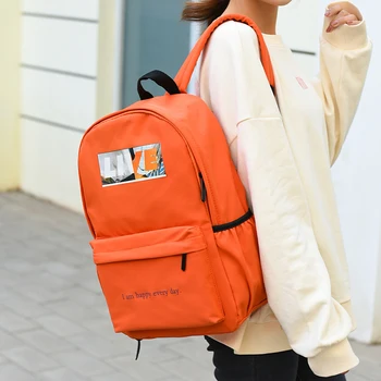 

Fashion Backpack Women Polyester Backpack New School Bag Teenager Girls Mochilas Female Bagpack High Capacity Backbag