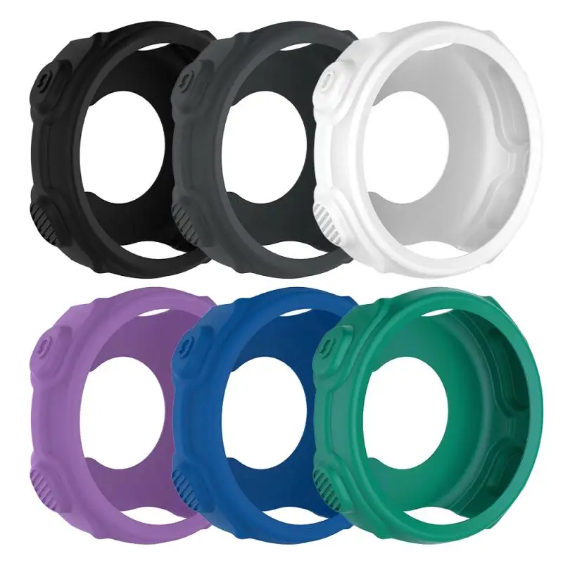 

Universal Silicone Protective Case For Garmin Forerunner235 735XT Smart Watch Case Cover Solid Color Soft TPU Protective Cover