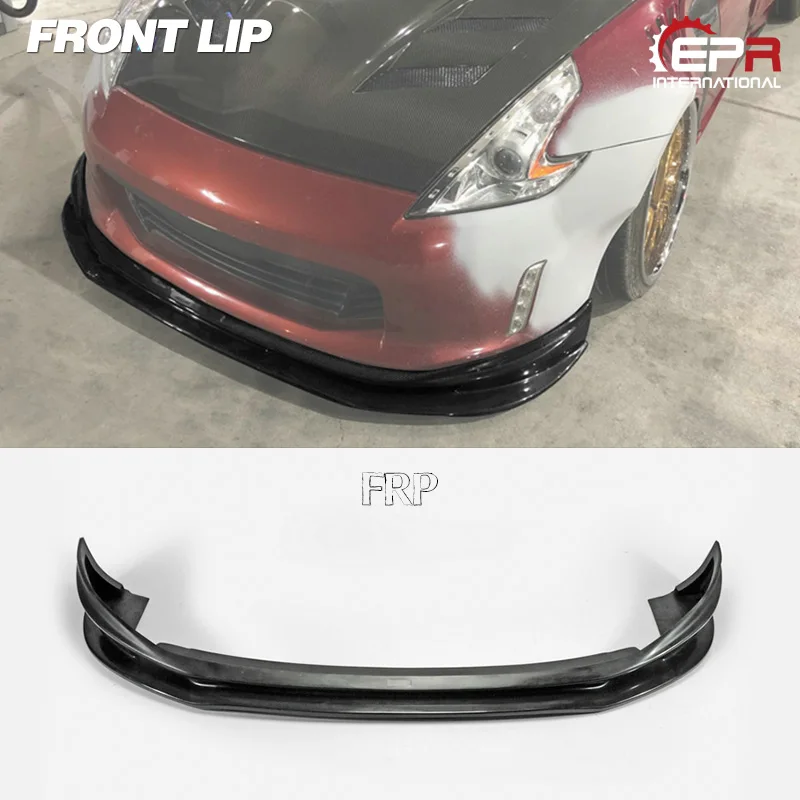 Для Nissan 370Z Z34 стекло волокно Kouki поздняя модель Varis передняя губа (facelift) тюнинг