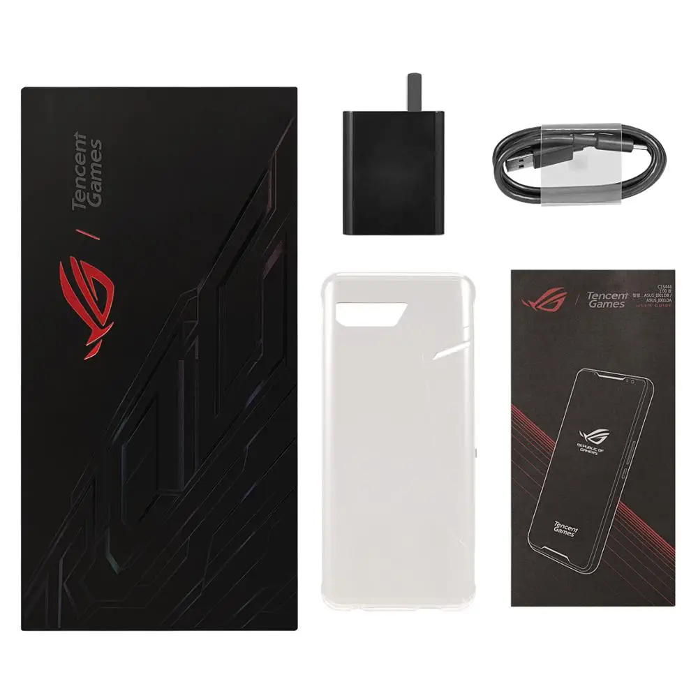 Оригинальный новый игровой телефон Asus ROG 2 6 59 &quot8 ГБ ОЗУ 128 Гб ПЗУ Snapdragon 855 + NFC II ZS660KL