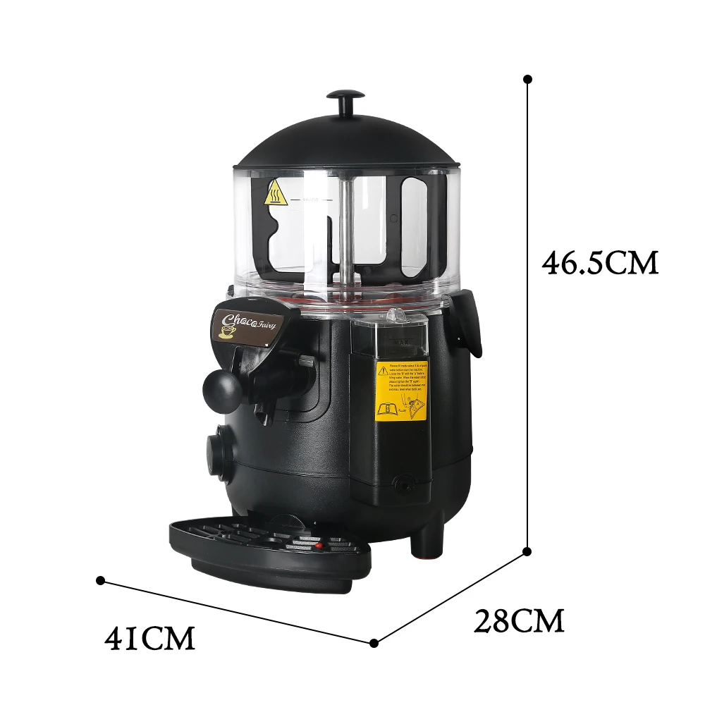5L/10L горячий диспенсер для шоколада, Миксер для напитков, миксер, нагрев, коммерческий термостат для напитков, оборудование для кофе