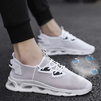 

Summer Hollow Breathable 45 Men's Shoes 46 Large Size Thin Sports Casual Shoes Large Hole Single Net Deodorant Light Running Sho