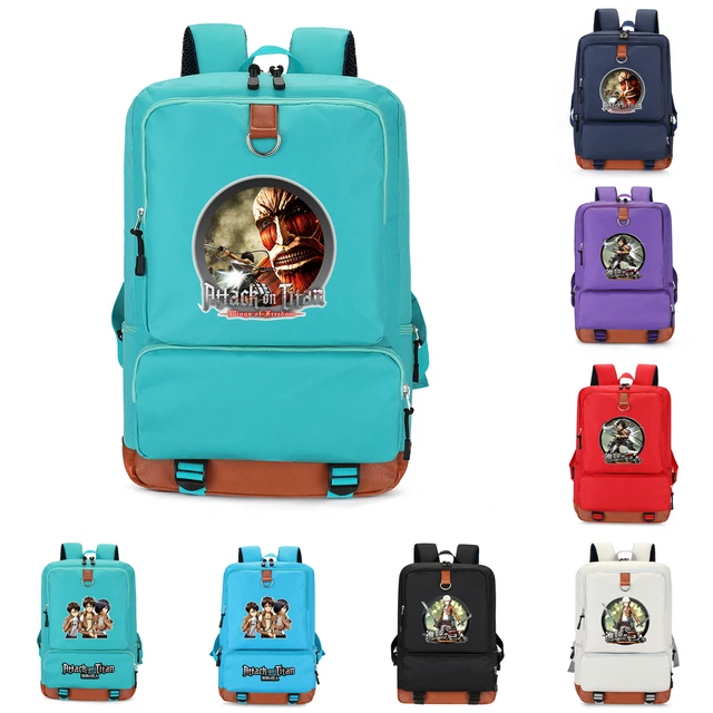 Attack On Titan Eren Backpack Cosplay Scout Legion Bookbag for Boys Girls  Daily Bag School Mochila - AliExpress