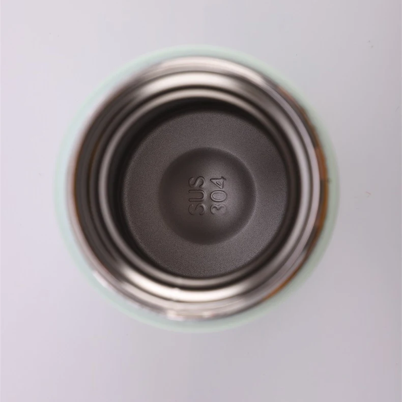 Double Wall Stainless Steel Straight Cup 500ml Thermos Cup Coffee Tea Milk Travel Mug Thermo Bottle Gifts Thermocup