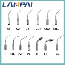 

5pcs Dental Ultrasonic Scaler Tip Periodontics Endodontics G1 G2 G3 P1 P2 P3 E1 E2 E3 Fit Woodpecker Ems Setelec