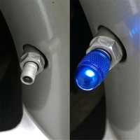 AUTCOAT Universal Car Wheel Tire Valve Stem Caps Aluminum for Bike Car Trucks Motorbike Bicycle Tyre Valve Dust Covers 6