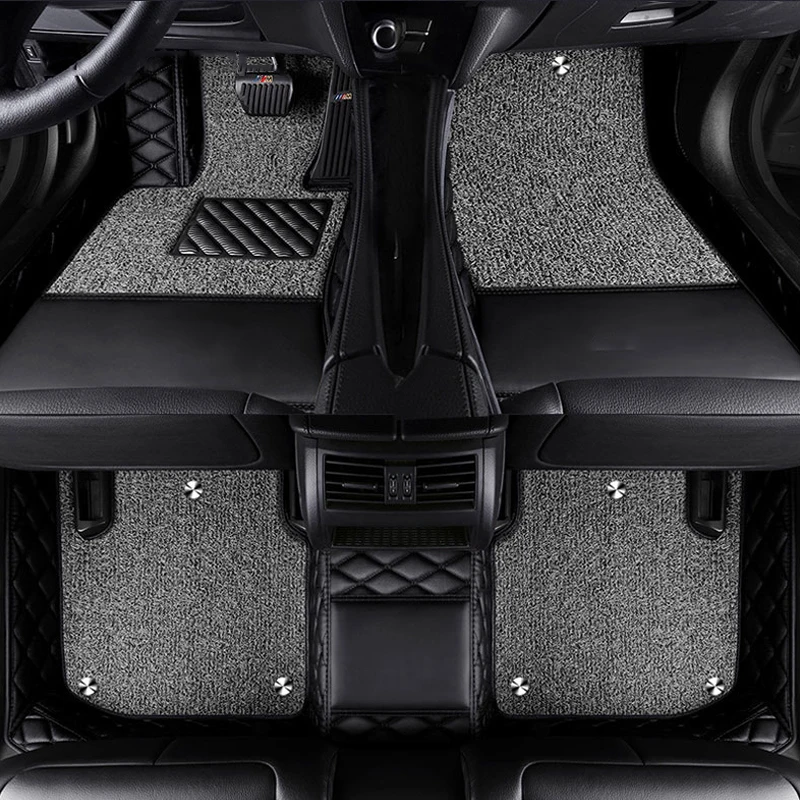 Custom logo car floor mats for Jeep Renegade Cherokee Grand Cherokee