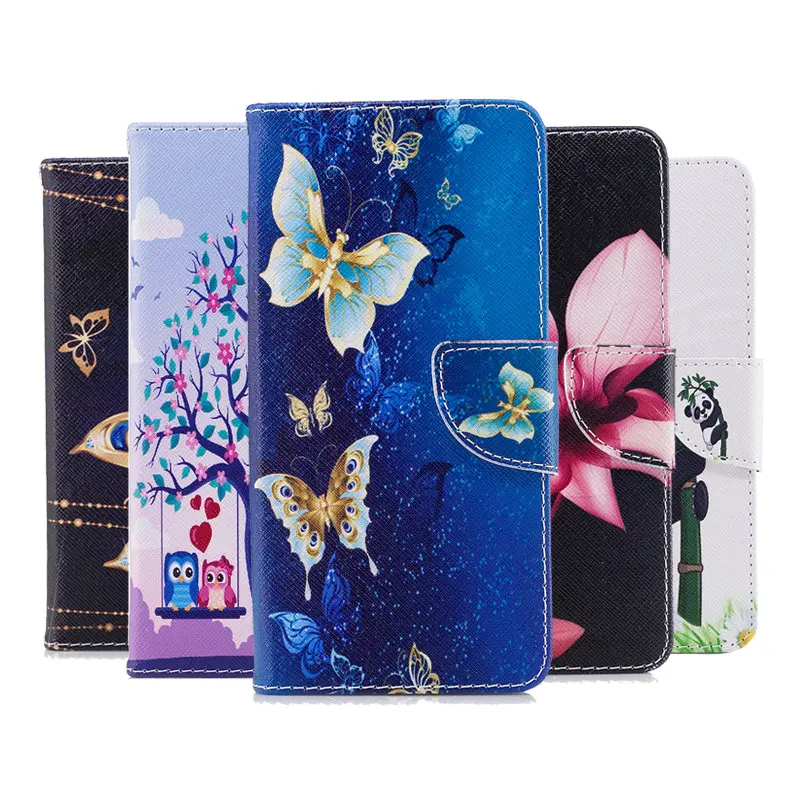 Чехол-книжка для Honor 10 Lite чехол Huawei 10i силиконовый чехол-кошелек из искусственной
