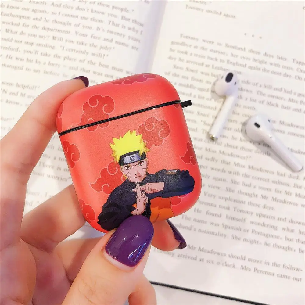 Для airpods Pro Чехол милый героя аниме «Наруто Какаси Хината мягкий чехол для Apple Airpods 1/2/3 крышка беспроводного Bluetooth(голубой зуб) наушника чехол