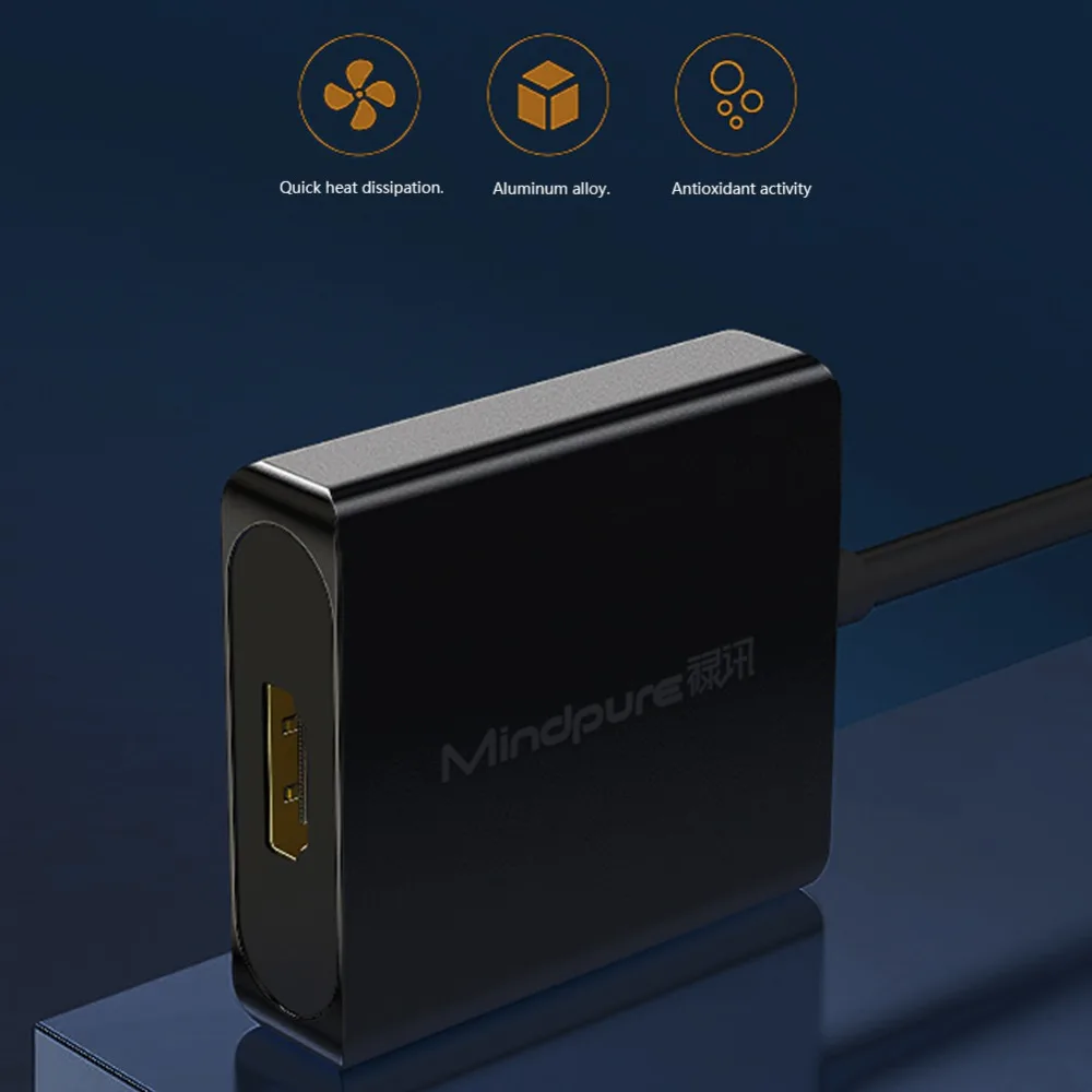 Adaptateur Full HD 1080P VGA VERS HDMI, Câble Adaptateur AVEC SORTIE