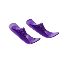 2 шт. прочная Замена 2 в 1 Лыжная доска практичный черный скутер части с креплением зимние сани прямой крой Спорт на открытом воздухе