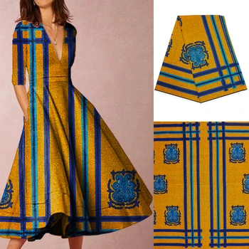 

Ankara Fabric, African Real Wax Printing, 100%, Cotton, Sewing, Craft Materials, Real Real Wax
